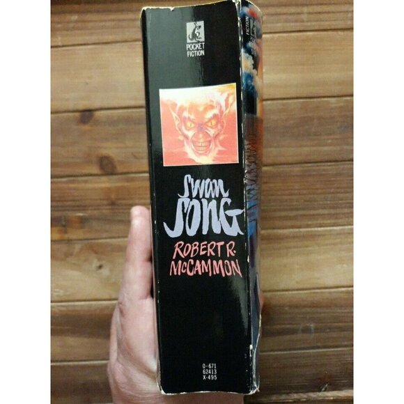 Swan Song Robert McCammon Pocket Books Paperback 1st 1987 Dystopian Horr… - Picture 5 of 11